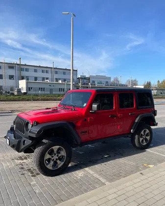 jeep wrangler podkarpackie Jeep Wrangler cena 150000 przebieg: 87000, rok produkcji 2019 z Mogielnica